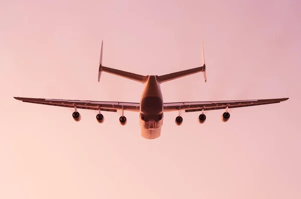 Antonov 225 Mriya Flygplan Efter Start Från Gostomel Flygplatsen Vid — Stockfoto