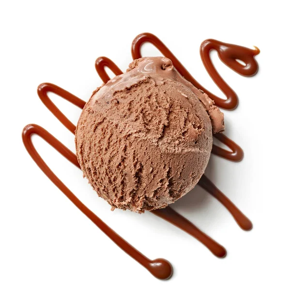 Chocolate ice cream — Stock Photo, Image