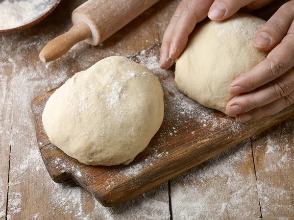 Masa cruda fresca — Foto de Stock