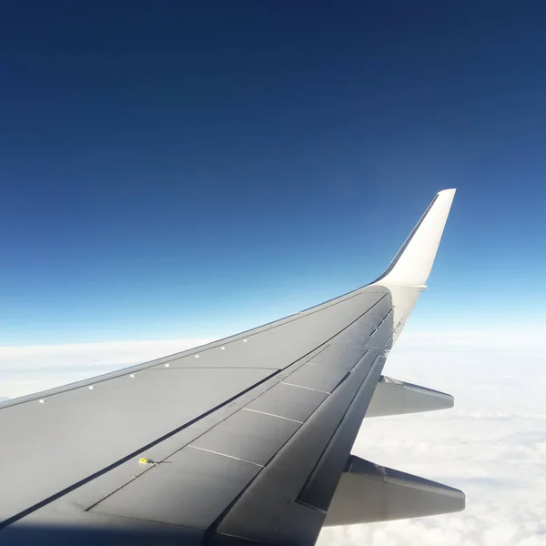 Repülőgép szárnya — Stock Fotó