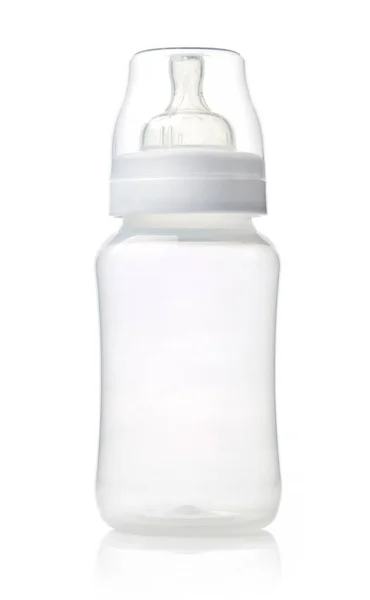Empty baby bottle — Stock Photo, Image