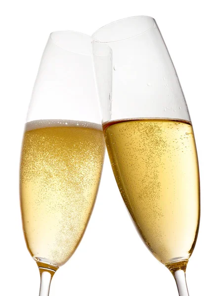 Two glasses of champagne — Stock Photo, Image