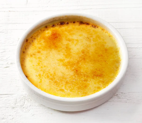 Ciotola di creme brule — Foto Stock