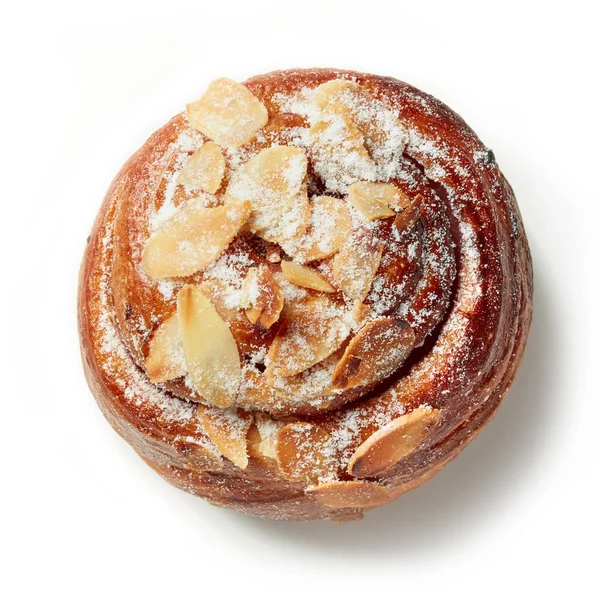 Frisch gebackene Mandelbrötchen — Stockfoto