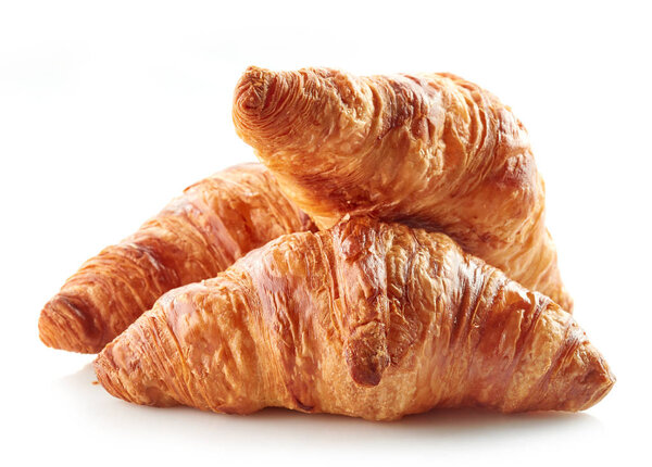 freshly baked croissants