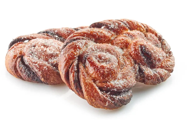 Pretzel alla cannella appena sfornati — Foto Stock