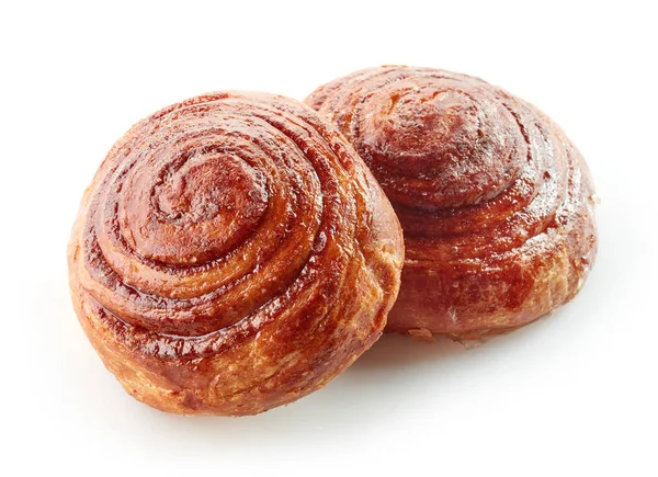 Nybakade kanelbullar — Stockfoto