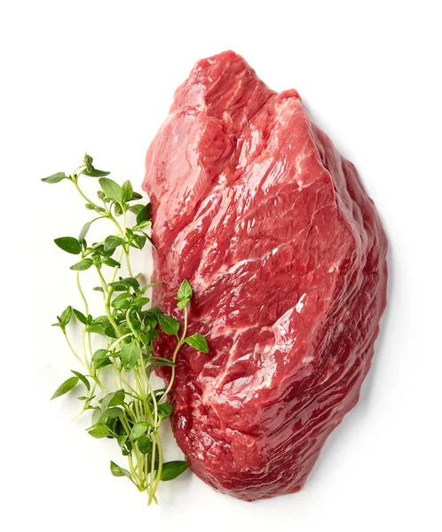 新鮮な生牛ステーキ — ストック写真