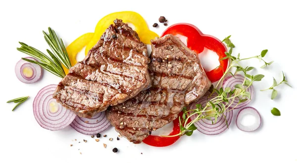 Carne de res a la parrilla — Foto de Stock