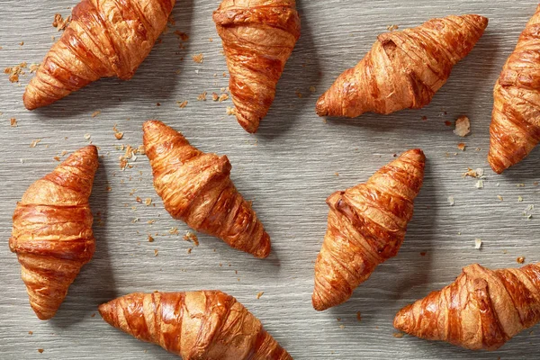 Croissants recién horneados — Foto de Stock