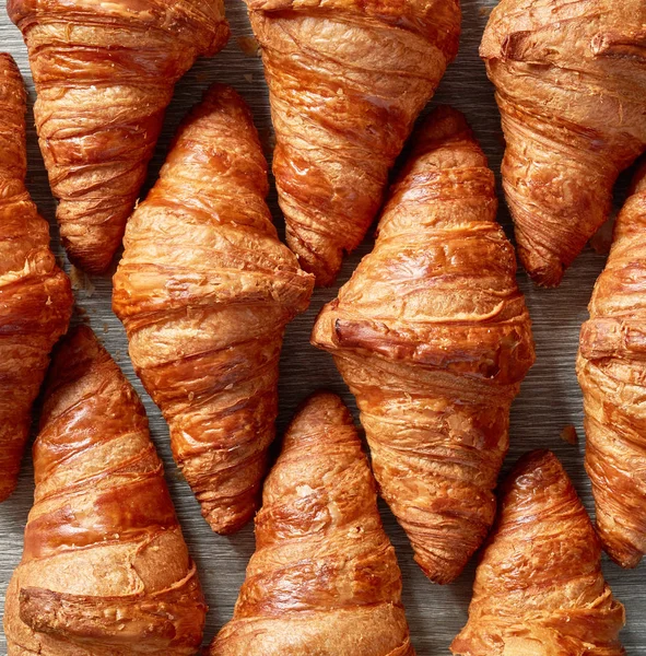 Frissen sütött croissant — Stock Fotó