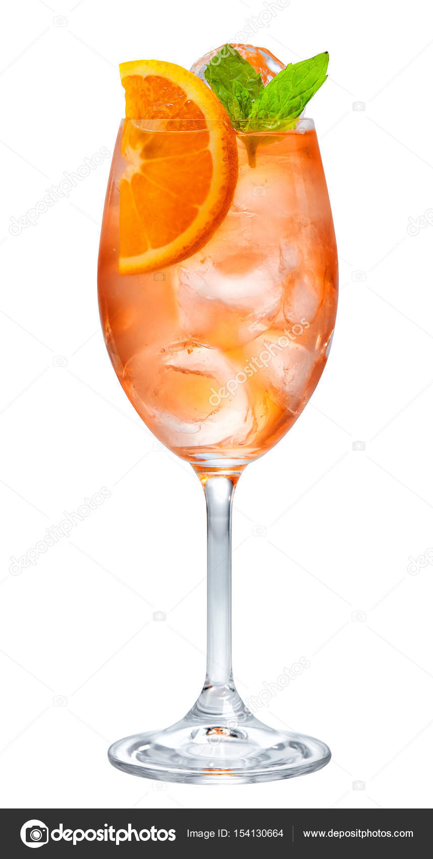 Glas Aperol Spritz Cocktail - Stockfotografie: lizenzfreie ...