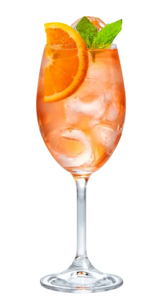 Glas aperol spritz cocktail — Stockfoto
