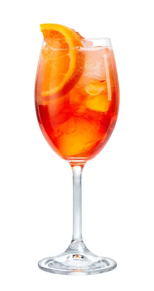 Copa de aperol spritz cóctel — Foto de Stock