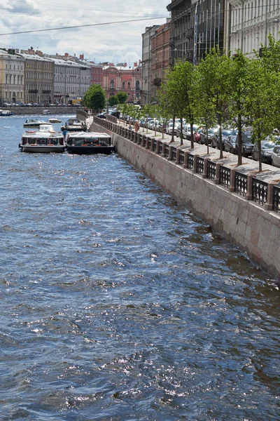 Άποψη του ποταμού fontanka — Φωτογραφία Αρχείου