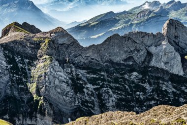Mount Saentis, İsviçre, İsviçre Alpleri görünümünden dağ.