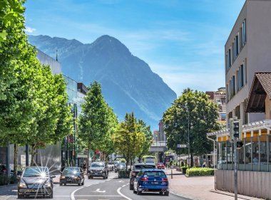 Vaduz kasaba, Liechtenstein, Europe başkenti