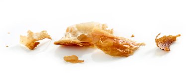 Kruvasan kırıntıları makro 