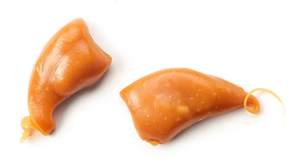 Pieces of caramel — Stock Photo, Image