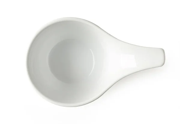 White empty bowl — Stock Photo, Image