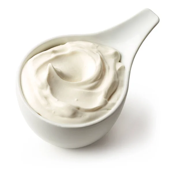 Bowl of cream Royalty Free Stock Photos