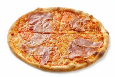 jambon ve domates pizza