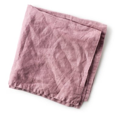 folded linen napkin clipart