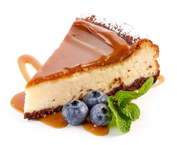 Piece of cheesecake — Stock Photo, Image