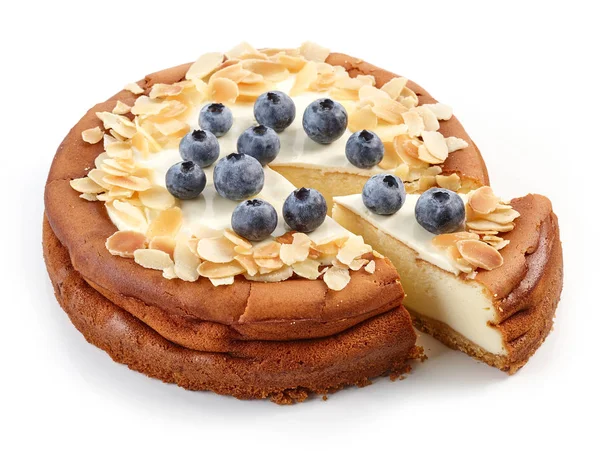 Cheesecake recém-assado — Fotografia de Stock