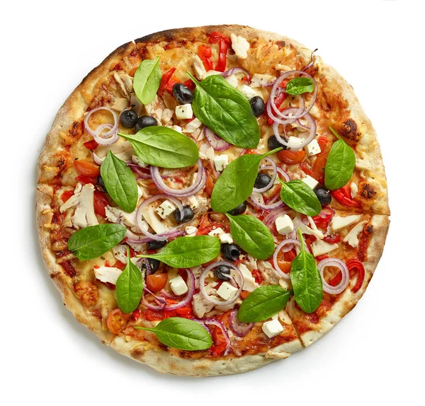 Pizza recém-assada — Fotografia de Stock