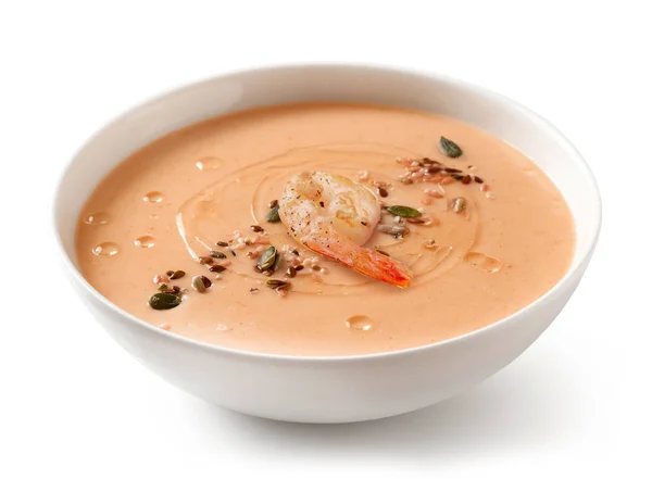 Tigela de sopa de creme vegetal — Fotografia de Stock