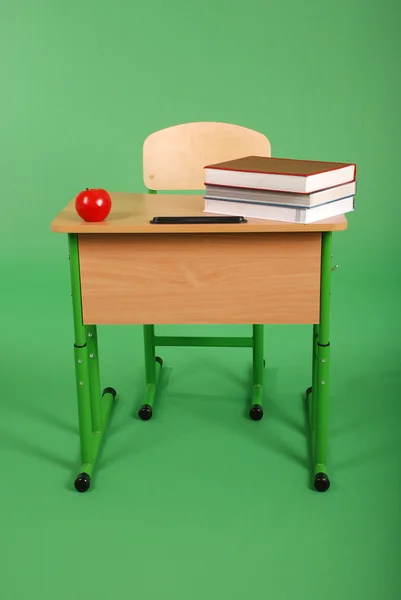 New school desk and chair — Stock Photo, Image