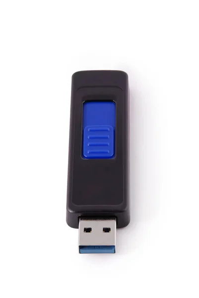 USB-geheugenstick (uitknippad) — Stockfoto