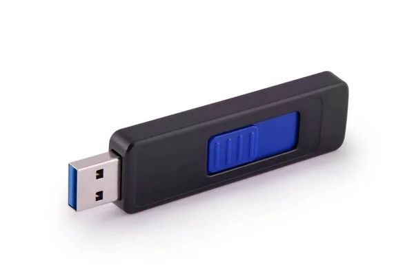 USB memory stick (Clipping path) — Stock Photo, Image