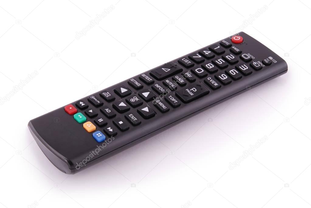 Remote control for TV (Clipping path)