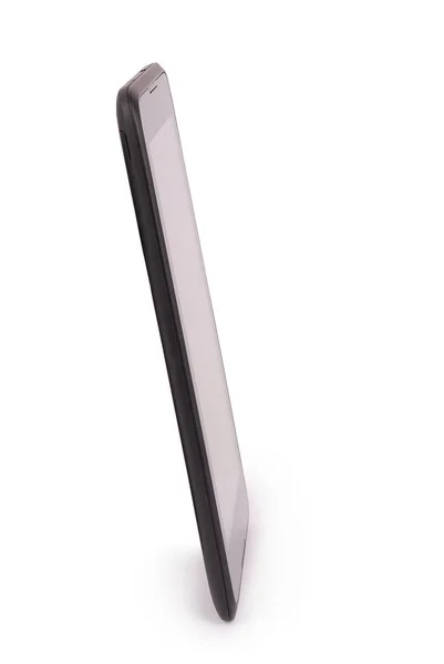 Pc tablet czarny na białym na białym tle (ścieżki przycinającej) — Zdjęcie stockowe