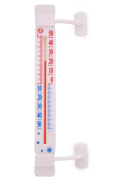 Νέα εξωτερική θερμόμετρο (διαδρομή αποκοπής) — Φωτογραφία Αρχείου