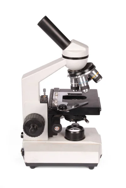単眼検査顕微鏡 — ストック写真