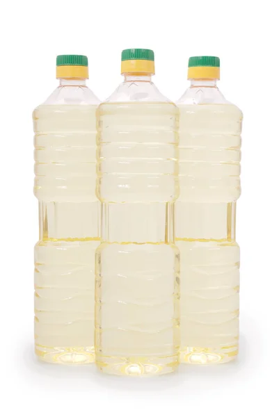 Bottle of sunflower oil — Stock Photo, Image