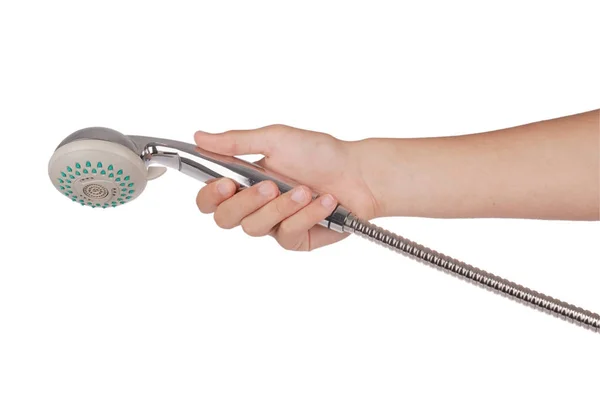 Chrome metallic shower — Stock Photo, Image