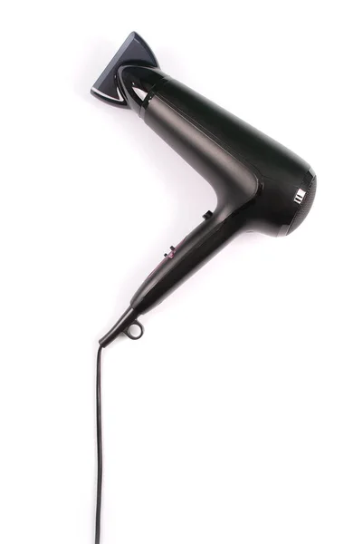 Black hairdryer — Stock Photo, Image