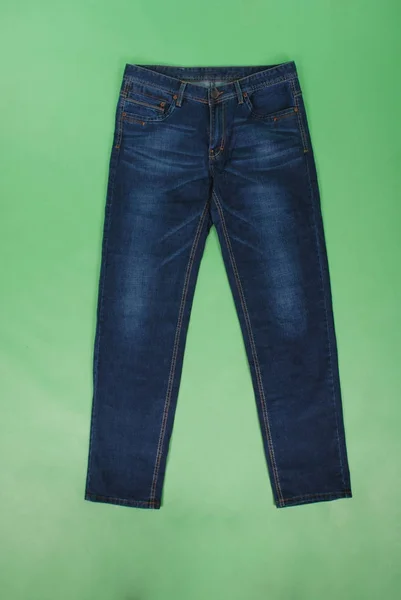 Jeden modré džíny — Stock fotografie