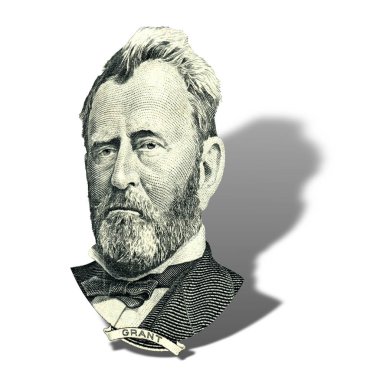 Ulysses s. grant portresi kesme