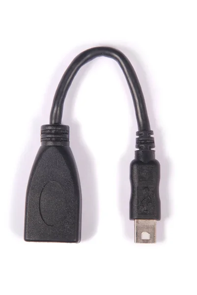 카메라의 Usb 케이블 — 스톡 사진