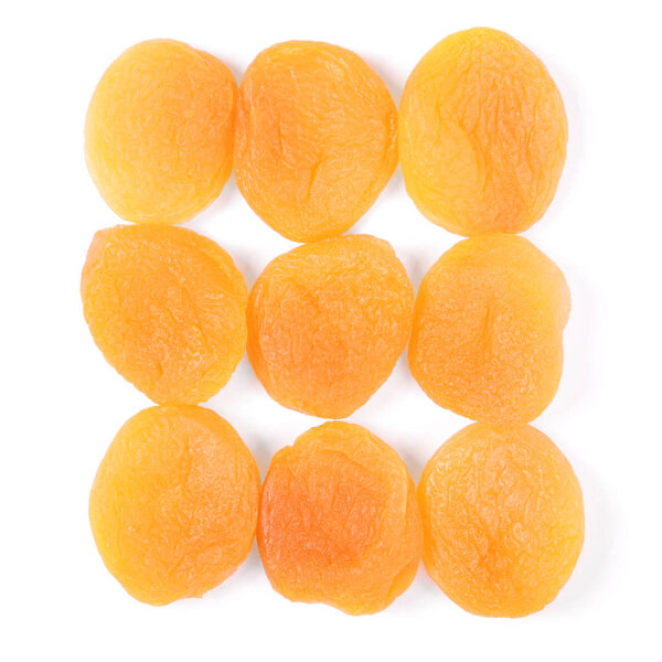 Dried apricot. In high resolution.