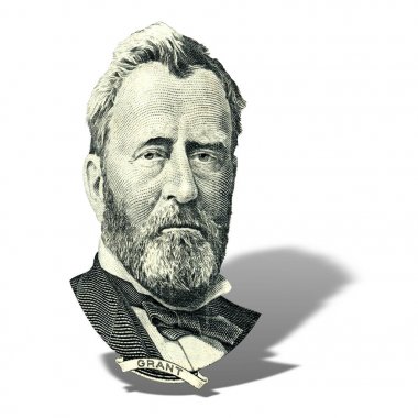 Ulysses s. grant portresi kesme