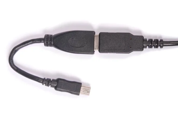 Cable USB para cámara — Foto de Stock