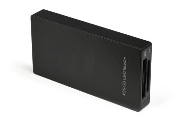 Video fotoğraf ürünlerinde kullanılan yeni veri hafıza kartı ve okuyucu.