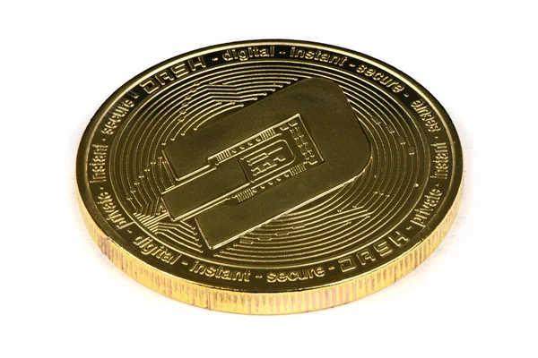 黄金加密货币 — 图库照片