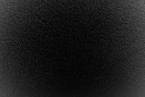 Schwarzer Jersey Stoff Textur Hintergrund. — Stockfoto